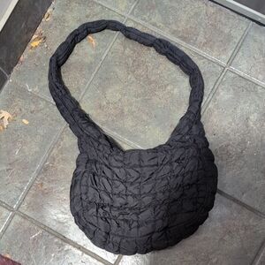 Quilted Puffer Cross Body Bag